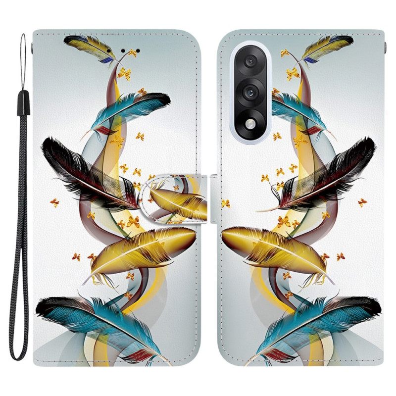 Θηκη Κινητου Oneplus Nord 5 Χρυσά Φτερά