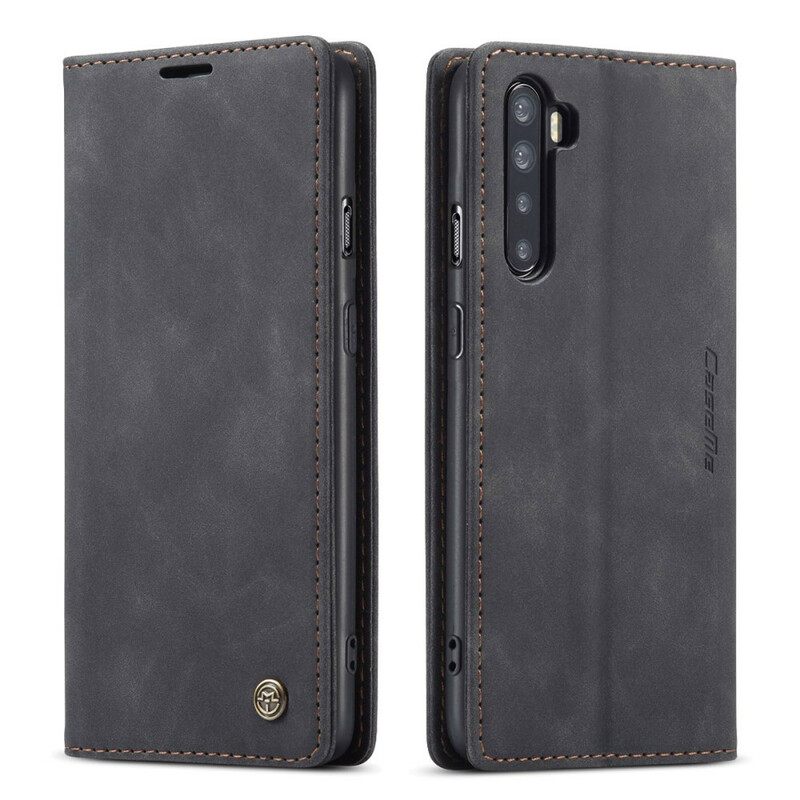 θηκη κινητου OnePlus Nord Θήκη Flip Caseme Faux Leather