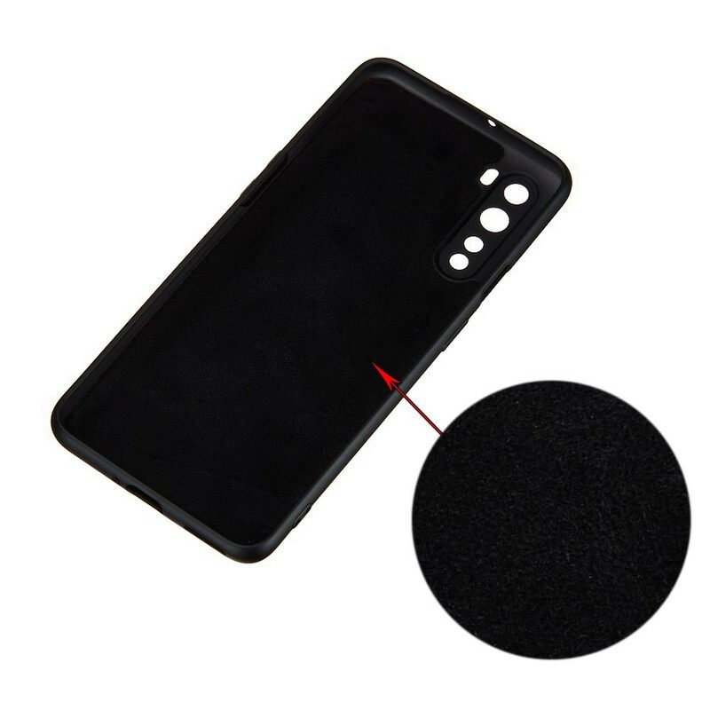 Θήκη OnePlus Nord Υγρή Σιλικόνη Με Κορδόνι