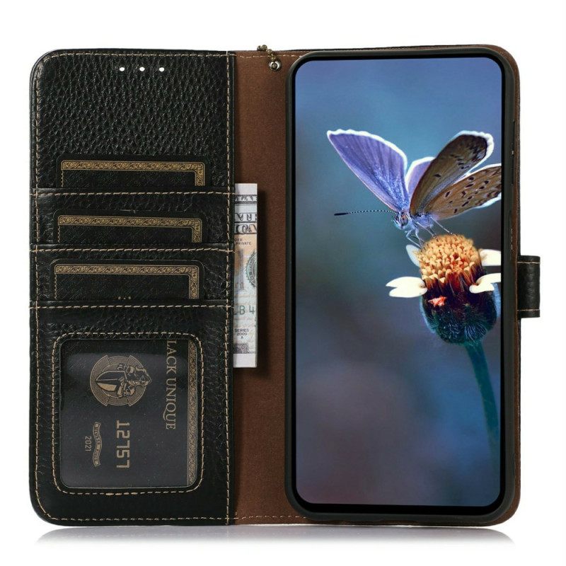 Δερματινη Θηκη iPhone 17 Δέρμα Lychee Blocking Rfid
