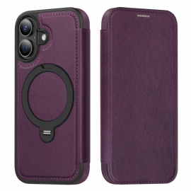 Δερματινη Θηκη iPhone 17 Ενσωματωμένο Μπλοκάρισμα Rfid Από Magsafe