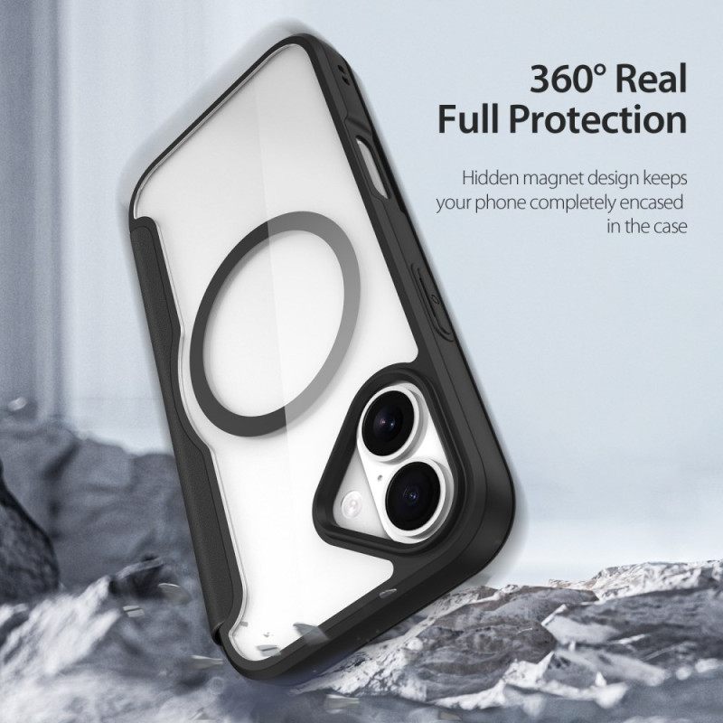 Δερματινη Θηκη iPhone 17 Magsafe Skin X Pro Series Dux Ducis