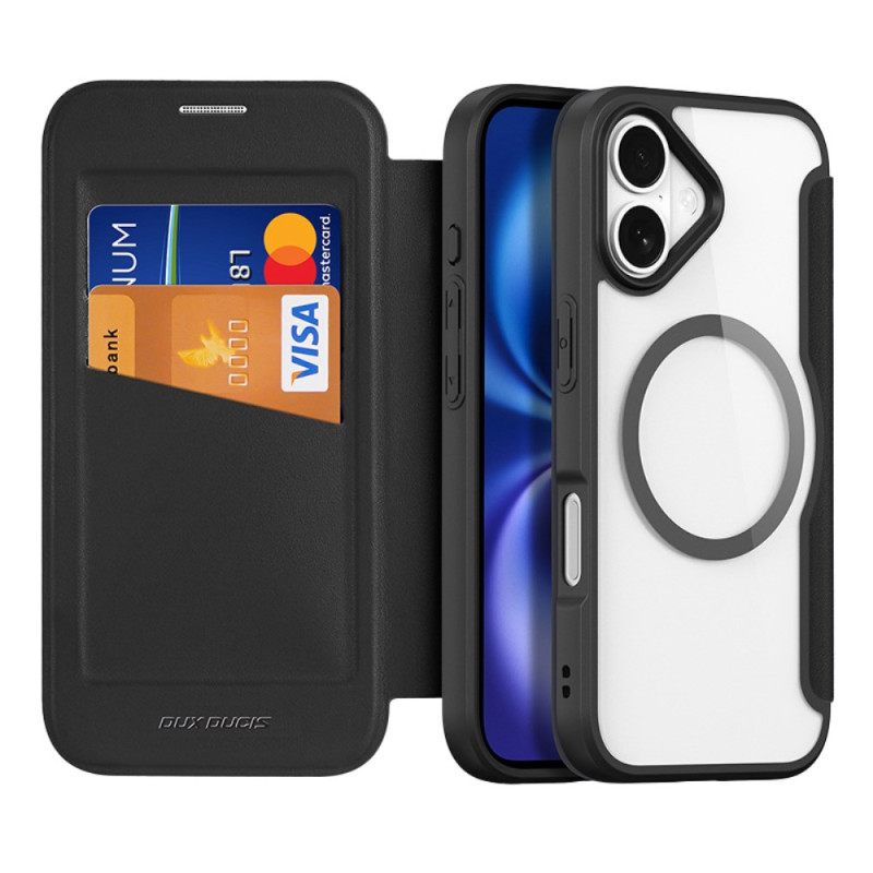 Δερματινη Θηκη iPhone 17 Magsafe Skin X Pro Series Dux Ducis