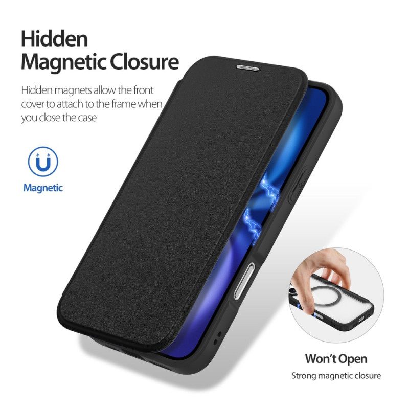 Δερματινη Θηκη iPhone 17 Magsafe Skin X Pro Series Dux Ducis
