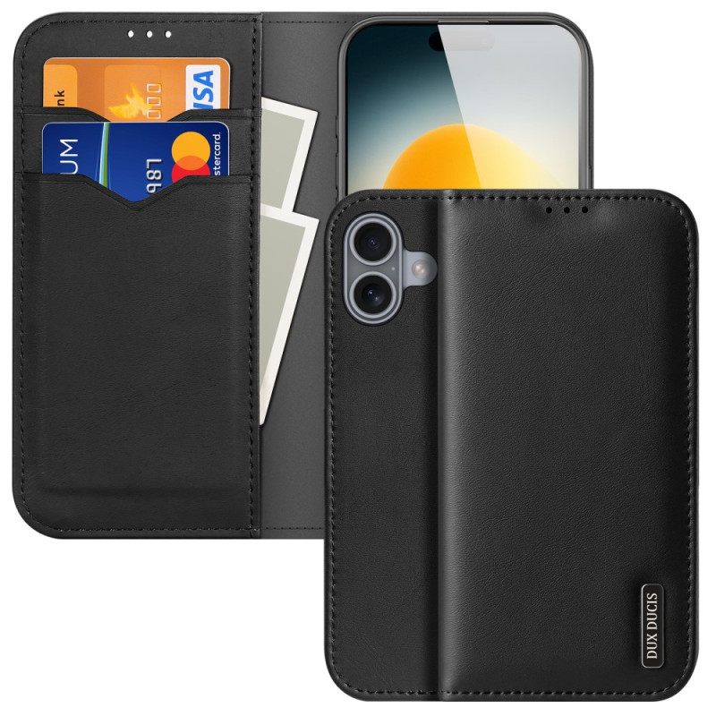Δερματινη Θηκη iPhone 17 Σειρά Hivo Dux Ducis