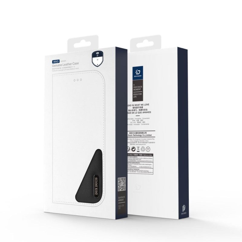 Δερματινη Θηκη iPhone 17 Σειρά Hivo Dux Ducis