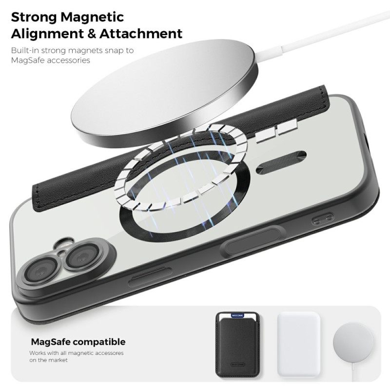 Δερματινη Θηκη iPhone 17 Συμβατή Με Magsafe Καπιτονέ