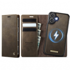 Δερματινη Θηκη iPhone 17 Θήκες Κινητών Αποσπώμενη Θήκη Συμβατή Με Magsafe Και Rfid Προστασία