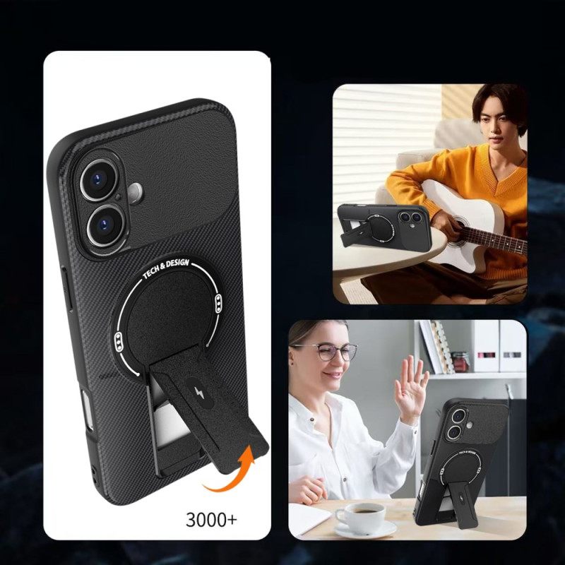 Κάλυμμα iPhone 17 Εξαιρετικά Ανθεκτικό Με Ενσωματωμένη Βάση Σιλικόνης