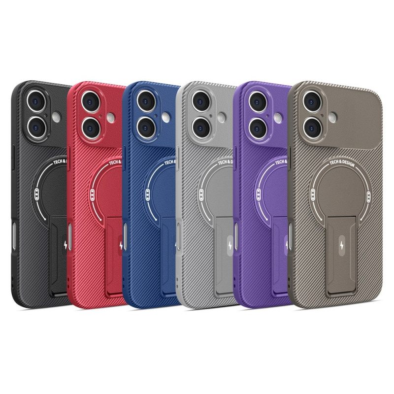 Κάλυμμα iPhone 17 Εξαιρετικά Ανθεκτικό Με Ενσωματωμένη Βάση Σιλικόνης