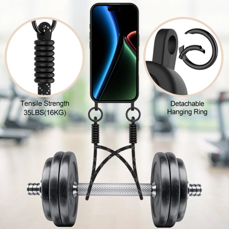 Κάλυμμα iPhone 17 Κορδόνι Για Θήκη Καρτών