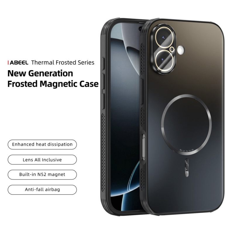 Κάλυμμα iPhone 17 Μαγνητική Υάλωση Abeel Σιλικόνης