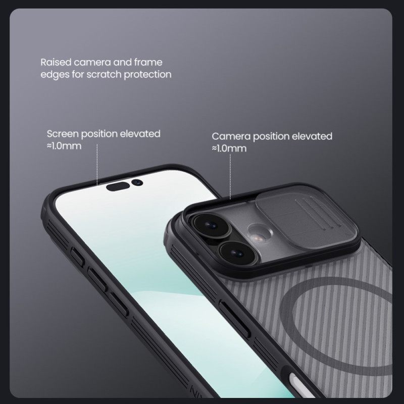Κάλυμμα iPhone 17 Magsafe Camshield Pro Series Nillkin Σιλικόνης