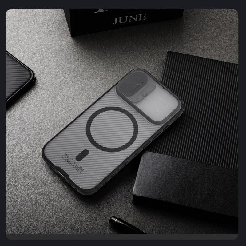 Κάλυμμα iPhone 17 Magsafe Camshield Pro Series Nillkin Σιλικόνης