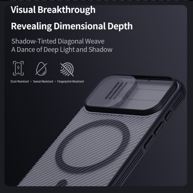 Κάλυμμα iPhone 17 Magsafe Camshield Pro Series Nillkin Σιλικόνης