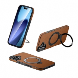 Κάλυμμα iPhone 17 Magsafe Συμβατό Με Δέρμα Με Βάση