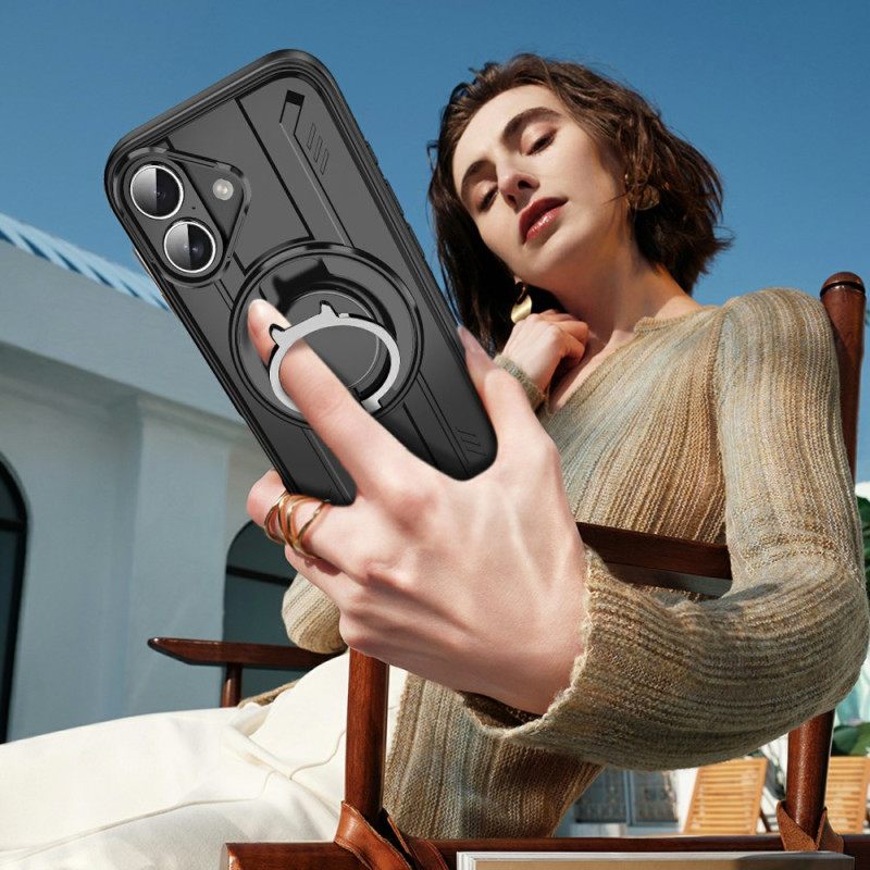 Κάλυμμα iPhone 17 Περιστρεφόμενη Βάση Και Συμβατότητα Με Magsafe Σιλικόνης