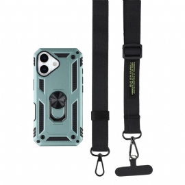 Κάλυμμα iPhone 17 Προστασία Στρατιωτικού Βαθμού Με Ιμάντα Ώμου