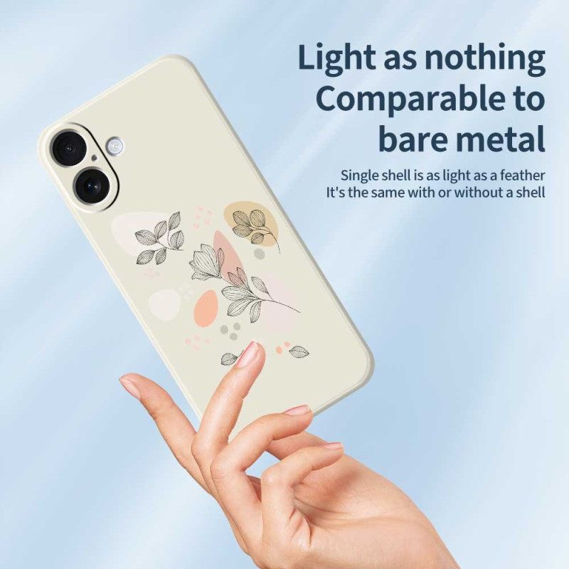 Κάλυμμα iPhone 17 Σκιτσαρισμένα Φύλλα