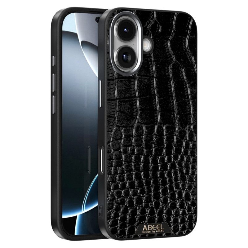 Κάλυμμα iPhone 17 Συμβατό Με Magsafe Croc Effect Abeel Σιλικόνης