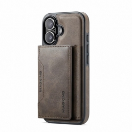 Κάλυμμα iPhone 17 Συμβατό Με Magsafe Detachable Card Holder Magking