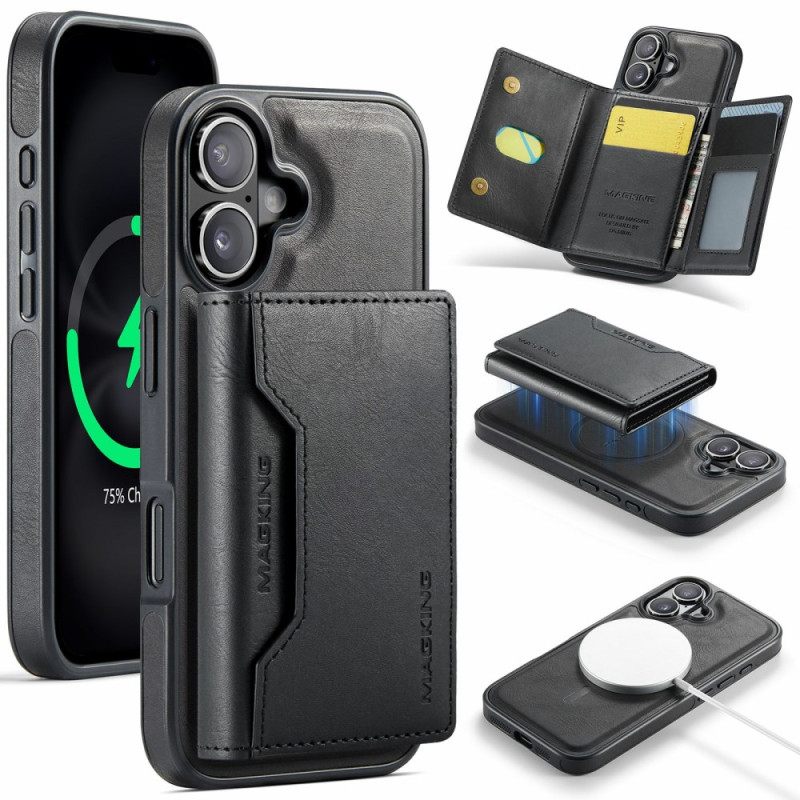 Κάλυμμα iPhone 17 Συμβατό Με Magsafe Detachable Card Holder Magking