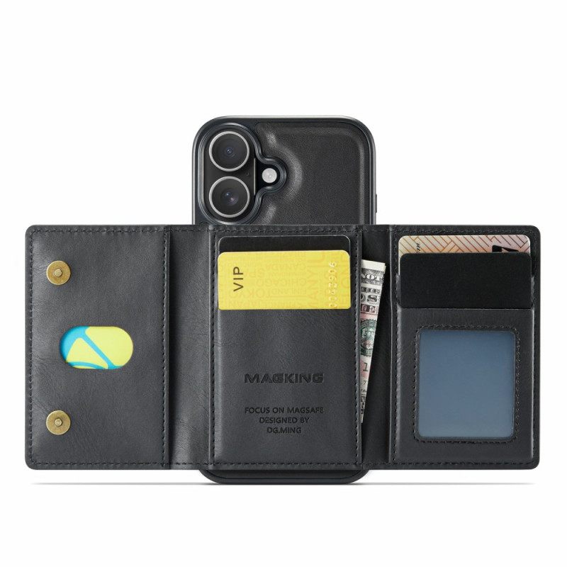 Κάλυμμα iPhone 17 Συμβατό Με Magsafe Detachable Card Holder Magking