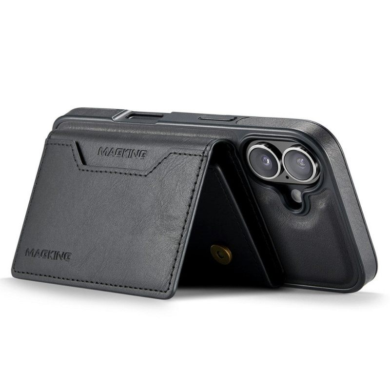 Κάλυμμα iPhone 17 Συμβατό Με Magsafe Detachable Card Holder Magking