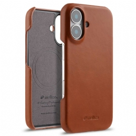 Κάλυμμα iPhone 17 Συμβατό Με Magsafe Κερωμένο Δέρμα