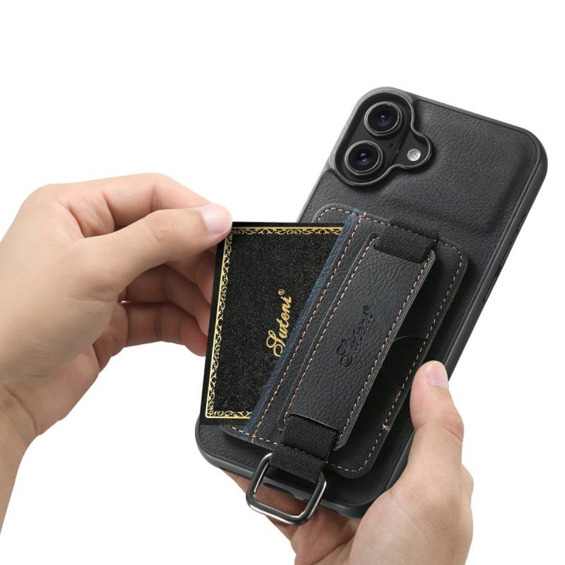 Κάλυμμα iPhone 17 Θήκη Καρτών Με Ρετρό Σχεδιασμό