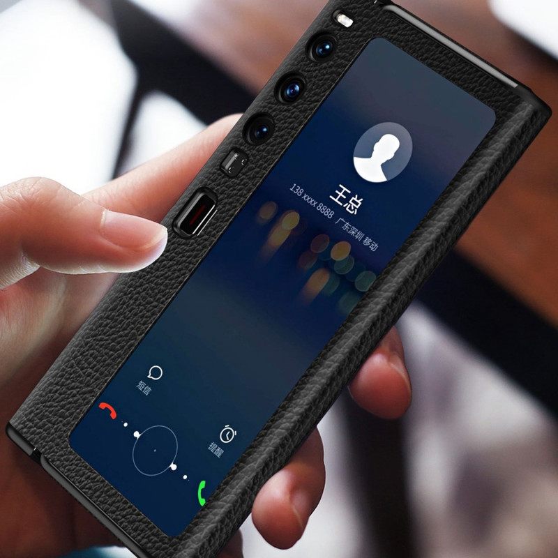 Huawei Mate XS 2 Δέρμα Λίτσι