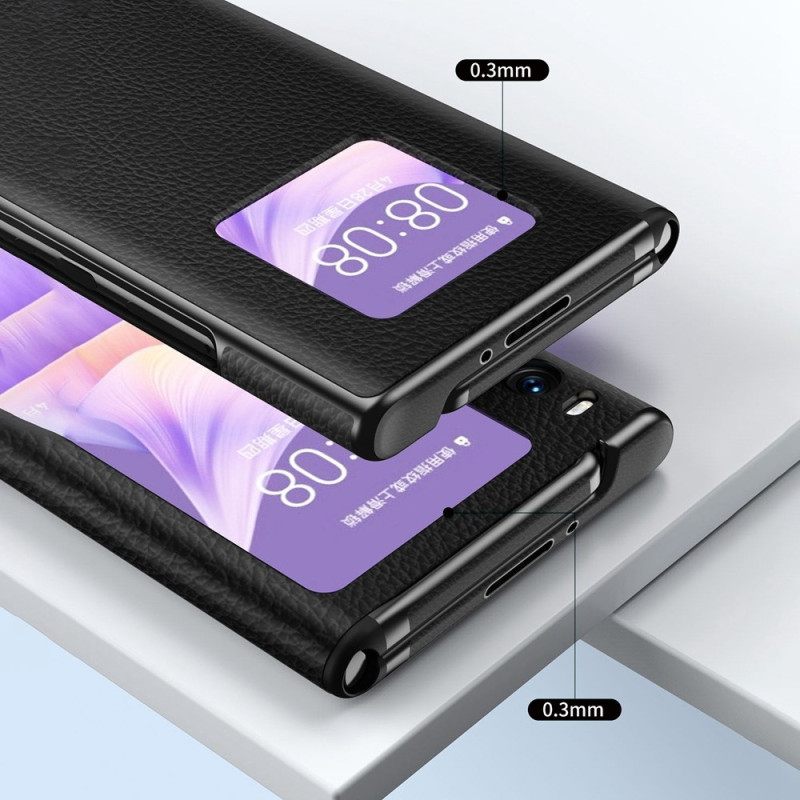 Huawei Mate XS 2 Δέρμα Λίτσι