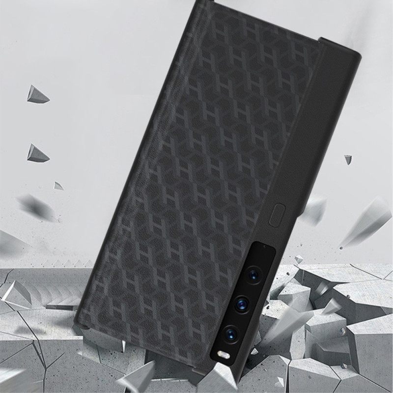 Κάλυμμα Huawei Mate XS 2 Σχέδιο H Σιλικόνης