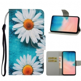 Κάλυμμα Samsung Galaxy S20 με κορδονι Strappy Daisies