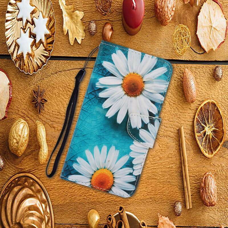 Κάλυμμα Samsung Galaxy S20 με κορδονι Strappy Daisies