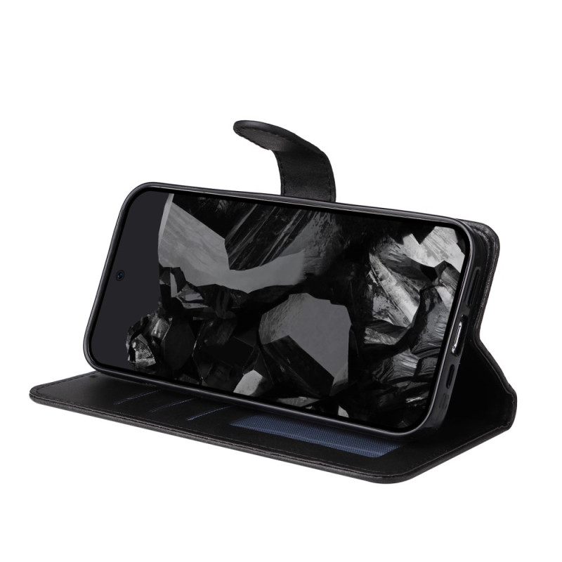 Δερματινη Θηκη Google Pixel 10 Pro Xl Απλό Δέρμα Με Τεχνητό Κόσμημα