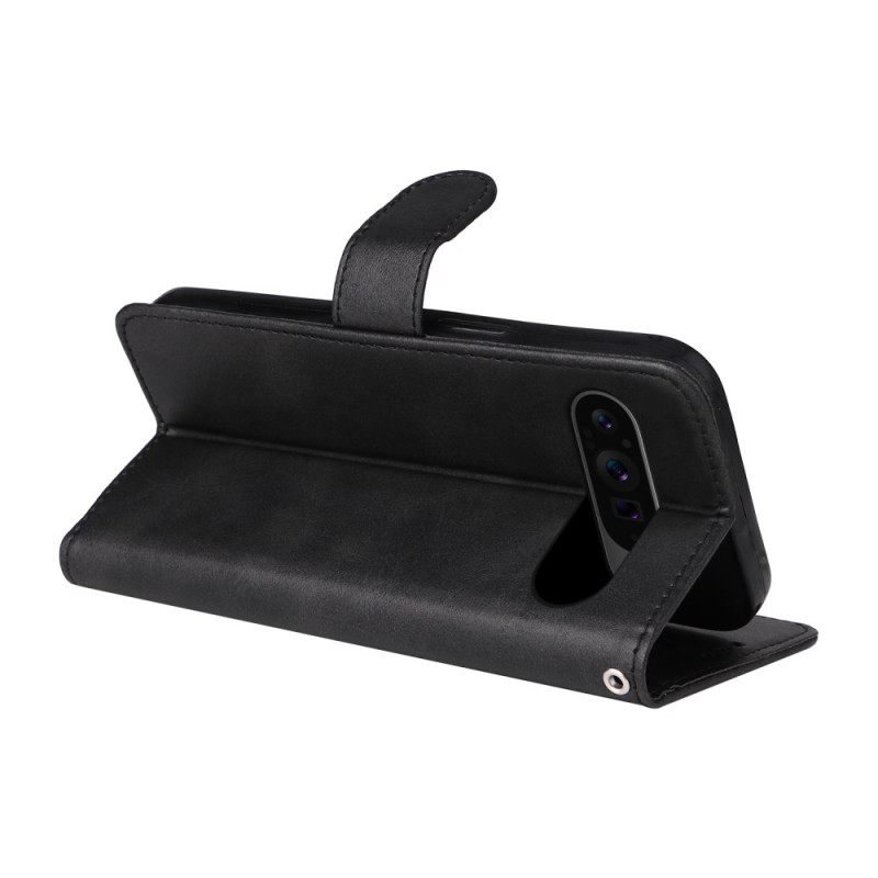 Δερματινη Θηκη Google Pixel 10 Pro Xl Απλό Δέρμα Με Τεχνητό Κόσμημα