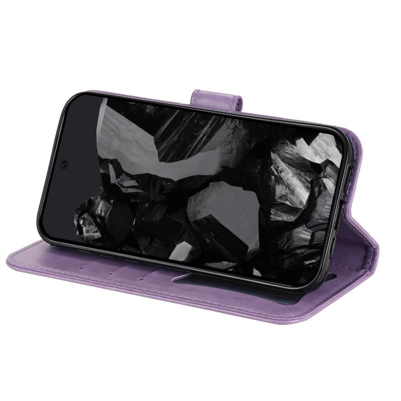 Δερματινη Θηκη Google Pixel 10 Pro Xl Στάμπα Μάνταλα Με Λουράκι