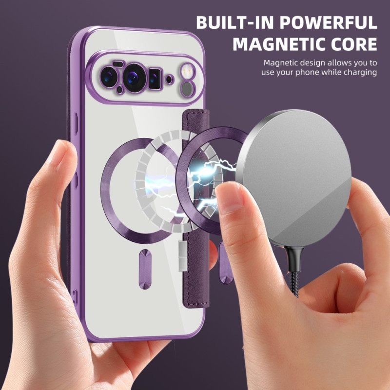 Δερματινη Θηκη Google Pixel 10 Pro Xl Συμβατό Με Magsafe Καπιτονέ