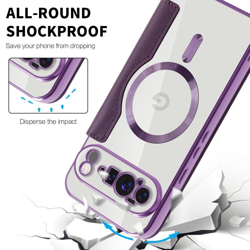 Δερματινη Θηκη Google Pixel 10 Pro Xl Συμβατό Με Magsafe Καπιτονέ