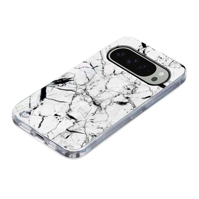 Κάλυμμα Google Pixel 10 Pro Xl Μάρμαρο Σιλικόνης