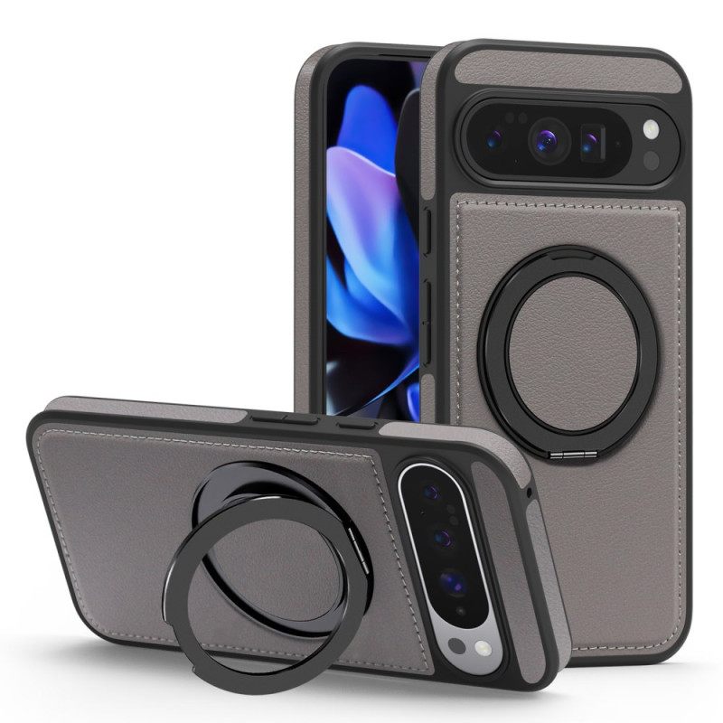 Κάλυμμα Google Pixel 10 Pro Xl Συμβατό Με Magsafe Βάση Δαχτυλιδιού Σε Εφέ Σουέτ