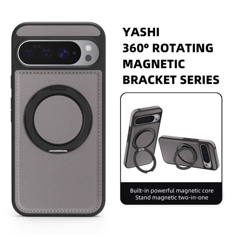 Κάλυμμα Google Pixel 10 Pro Xl Συμβατό Με Magsafe Βάση Δαχτυλιδιού Σε Εφέ Σουέτ