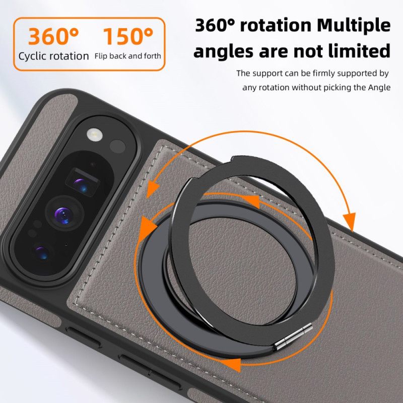 Κάλυμμα Google Pixel 10 Pro Xl Συμβατό Με Magsafe Βάση Δαχτυλιδιού Σε Εφέ Σουέτ