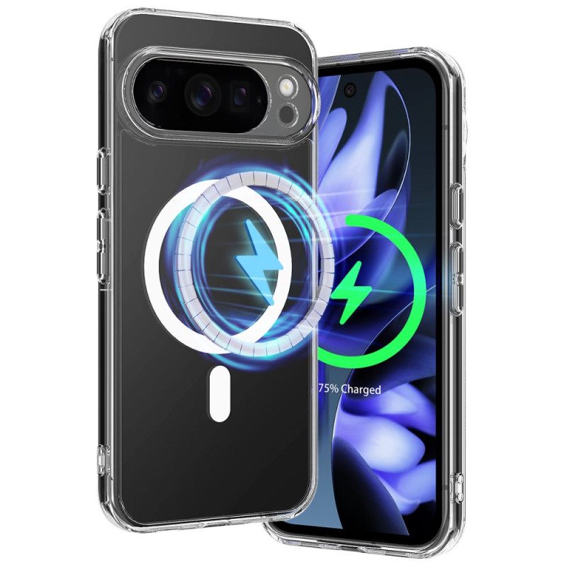 Κάλυμμα Google Pixel 10 Pro Xl Συμβατό Με Magsafe Διαφανές Σιλικόνης