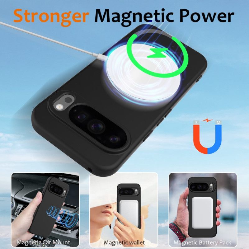 Κάλυμμα Google Pixel 10 Pro Xl Συμβατό Με Magsafe Και Ανθεκτικό Στους Κραδασμούς Σιλικόνης