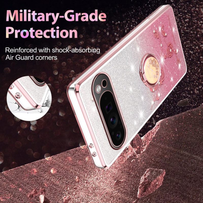 Κάλυμμα Google Pixel 10 Pro Xl Θήκη Δαχτυλιδιών Kadem Με Στρας