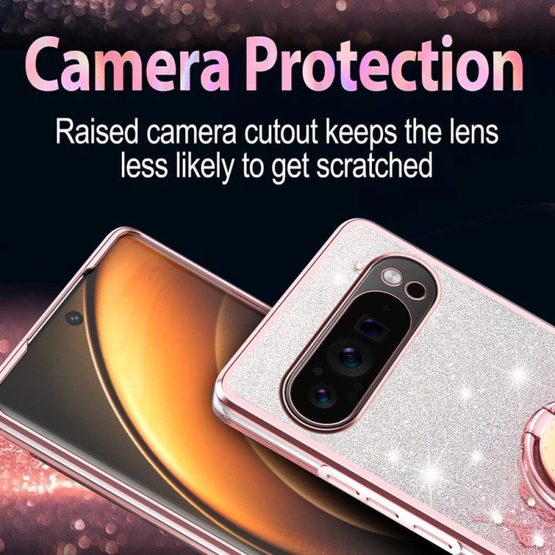 Κάλυμμα Google Pixel 10 Pro Xl Θήκη Δαχτυλιδιών Kadem Με Στρας