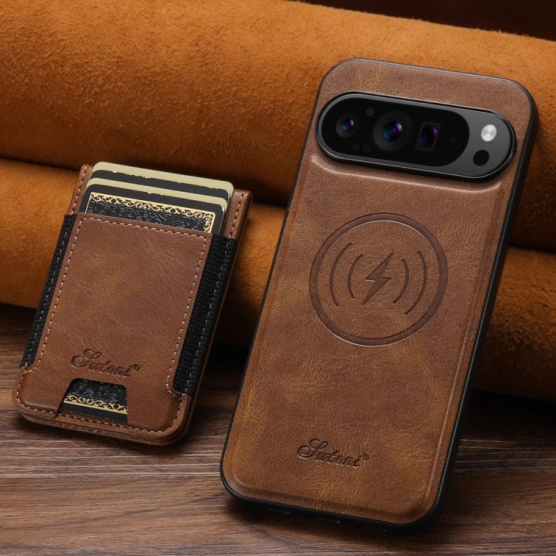 Κάλυμμα Google Pixel 10 Pro Xl Θήκη Και Βάση Συμβατή Με Magsafe Για Κάρτες Suteni