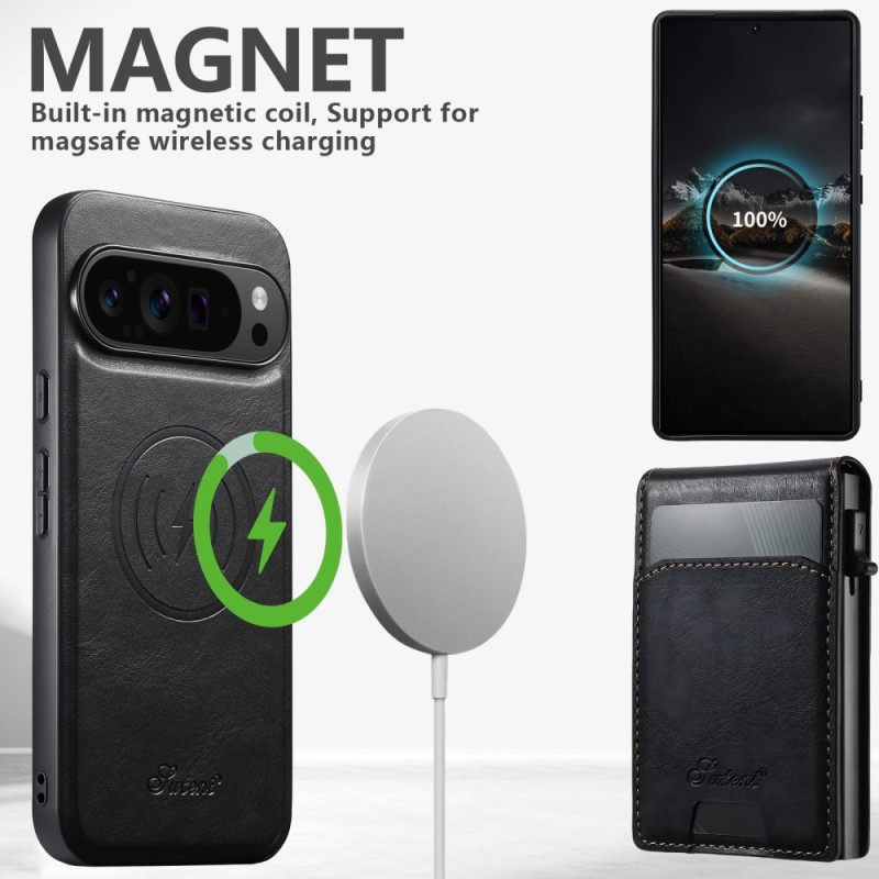 Κάλυμμα Google Pixel 10 Pro Xl Θήκη Κάρτας Suteni Και Ενσωματωμένη Βάση